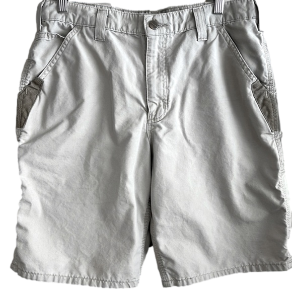 Carhartt Other - CARHARTT Relaxed Fit Khaki Shorts Size 34